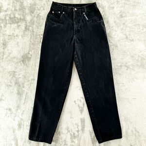 Vintage Rocky Mountain Mom Jeans 31/11 High Waist Yoke Black‎ Denim 30" Inseam